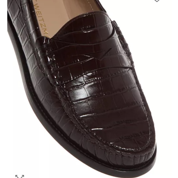 Stuart Weitzman
Women's Lottie Embossed Loafers NWT - Picture 3 of 16